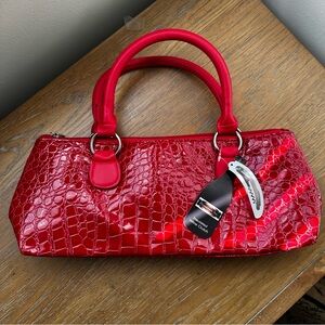 Red Insulated Wine Clutch